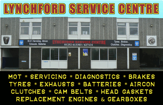 Lynchford Service Centre premesis